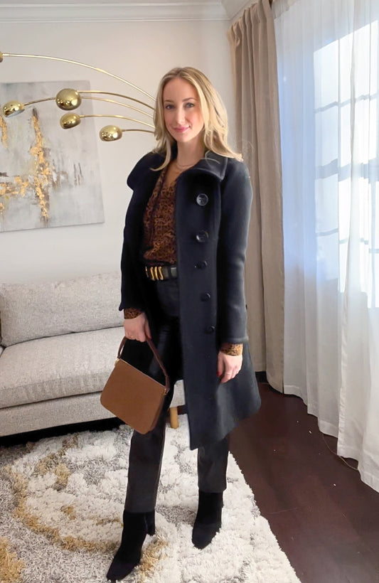 Soia & Kyo Peacoat, Early 2000s | $98