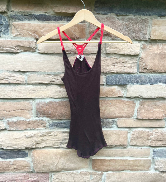 Vintage Free People Crochet Tank