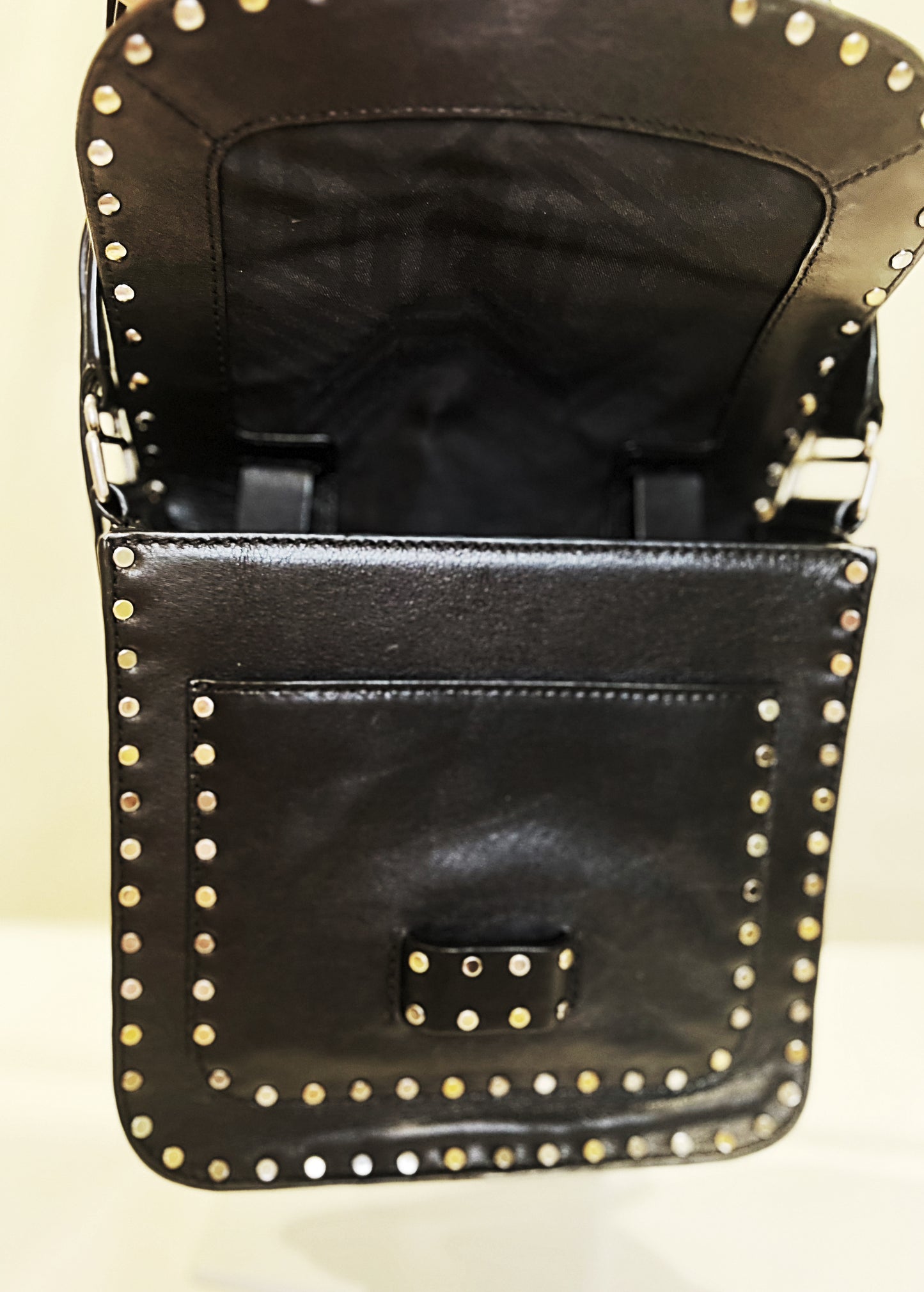 Rebecca Minkoff Studded Leather Crossbody Bag | $75