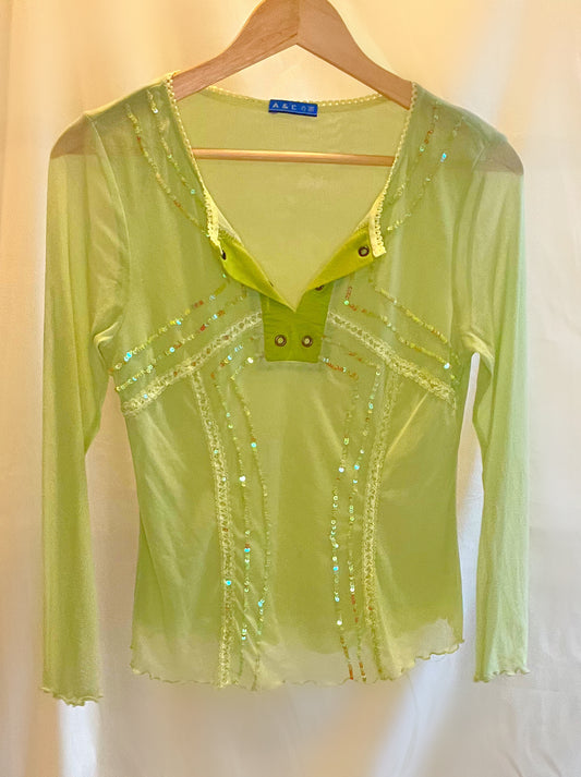 Mesh Top, 1990s | $28