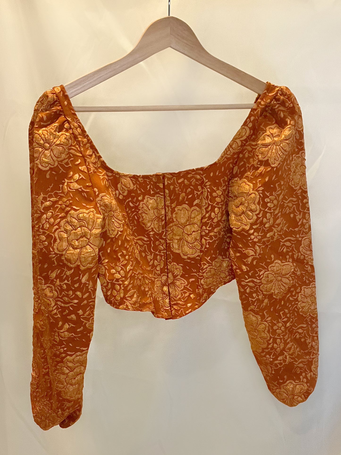 Brocade Crop Top | $28