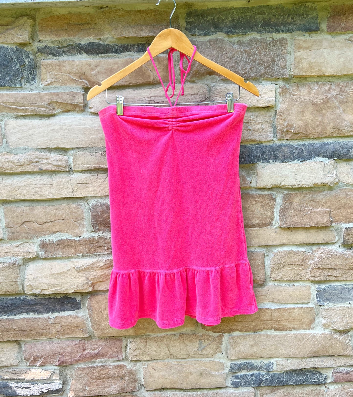 Terrycloth Juicy Couture Halter Dress, Early 2000s