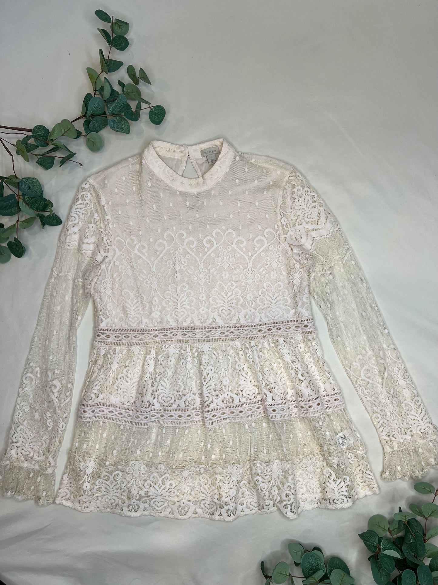 Hinge Lace Top | $28