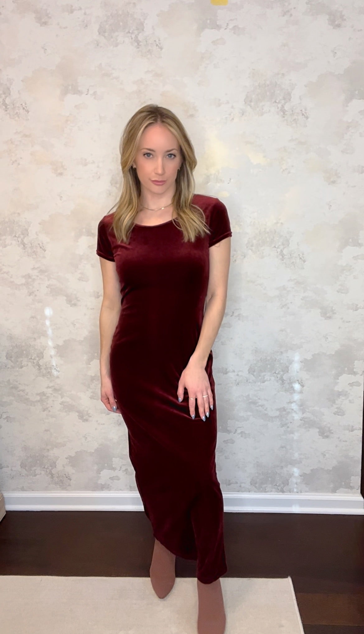 Velvet Maxi, 1990s | $38