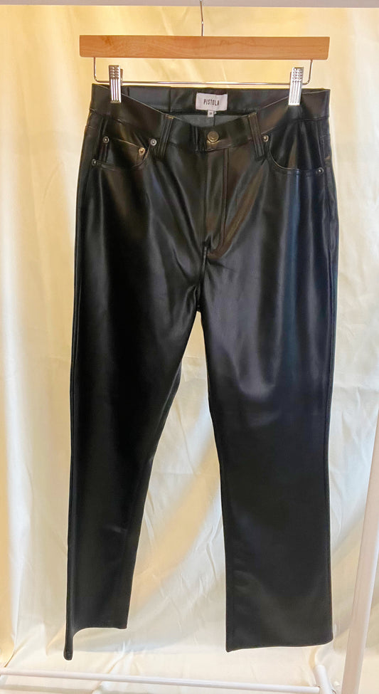 Pistola Vegan Leather Pants | $38