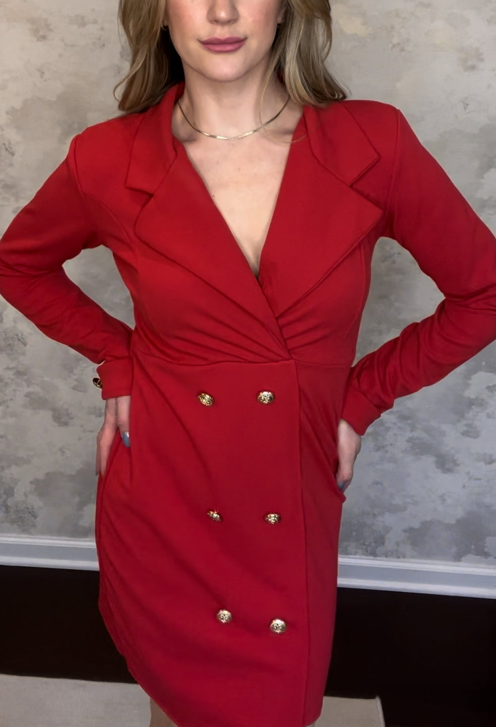 Blazer Mini Dress | $32