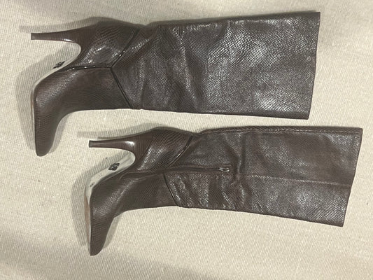 BCBG Snakeskin Boots | $40